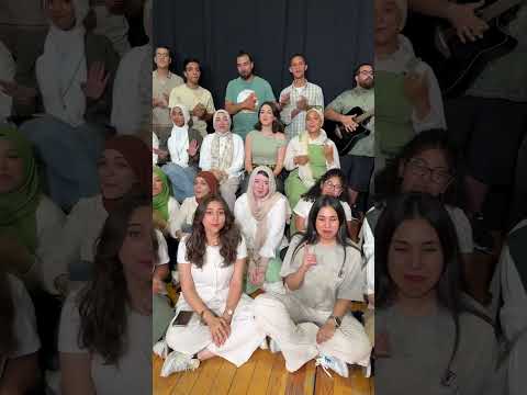 انا بشحت بالجيتار على رؤوف انا بشحت كورال روح الشرق   