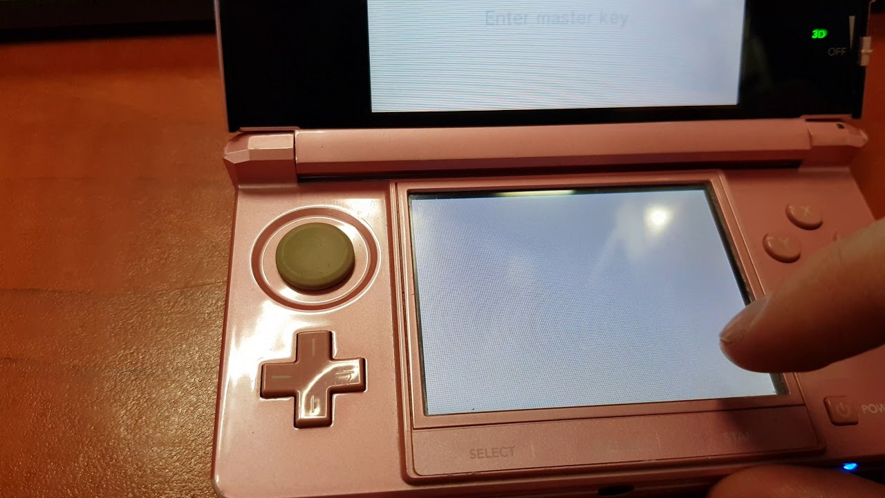 Nintendo 3DS 3D XL DSi How To Bypass Parental Controls - forgotten pin -  YouTube