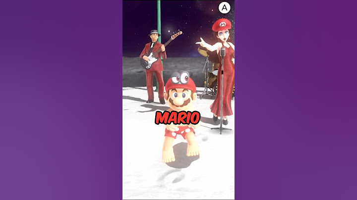 Did you know about this animation in Mario Odyssey? #videogames #mario #gaming #marioodyssey
