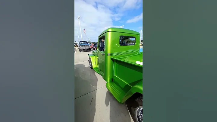 1950 Willys Jeep Pickup Truck #carevent #automobile #classiccar #streetmachine #carshow #classiccar