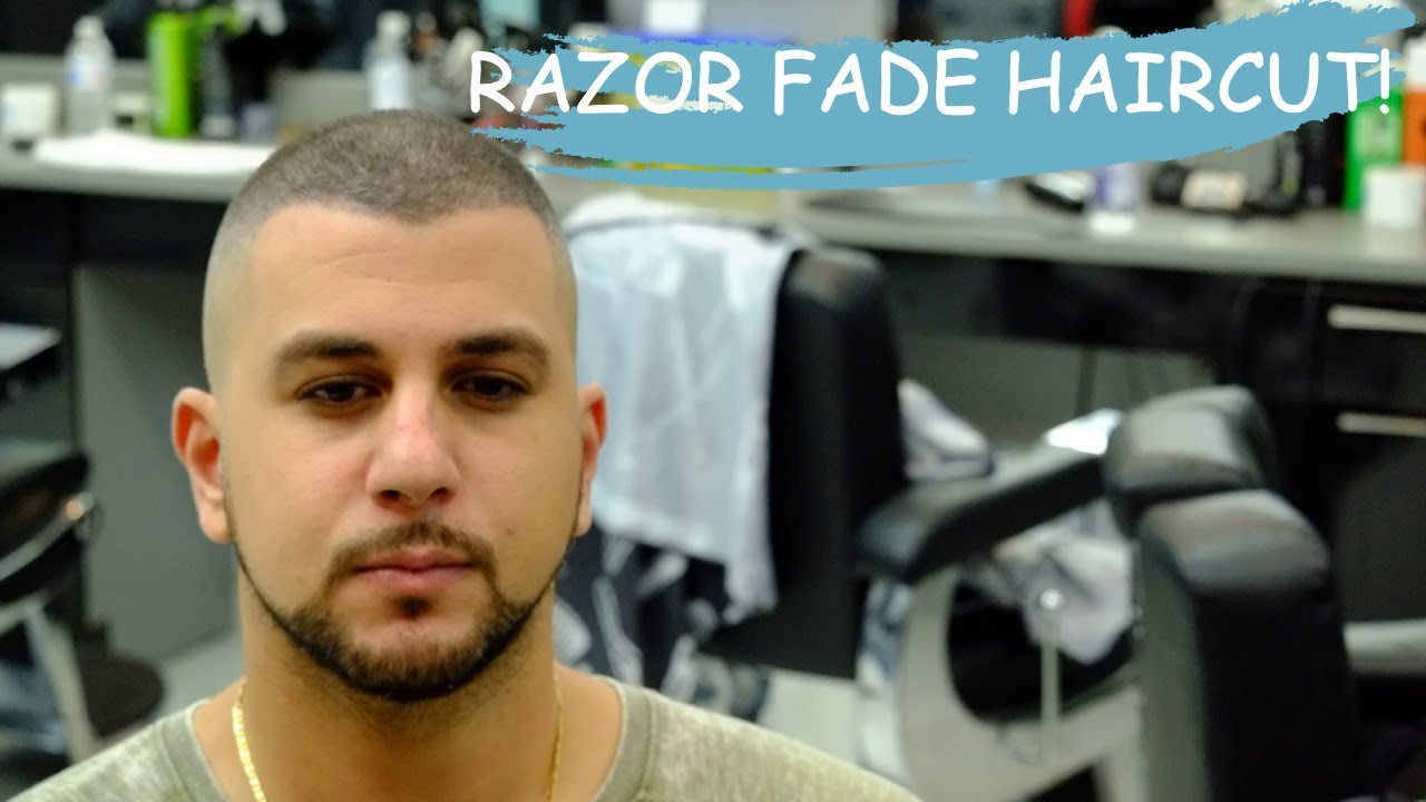 men's razor fade haircut