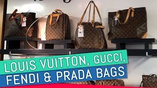 DILLARDS DESIGNER HANDBAGS, LOUIS VUITTON, FENDI, GUCCI