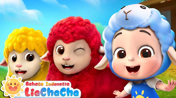Domba Warna-Warni 🐑🌈  | Lagu Anak-anak | Lagu Hewan | Lagu Lucu | LiaChaCha Bahasa Indonesia