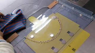 Iron Free Smart Pattern Automatic Stitching T Shirt Handing Loop