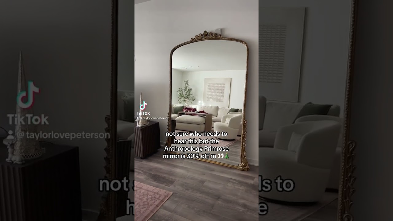 Anthropologie Mirror 30% off for Black Friday 