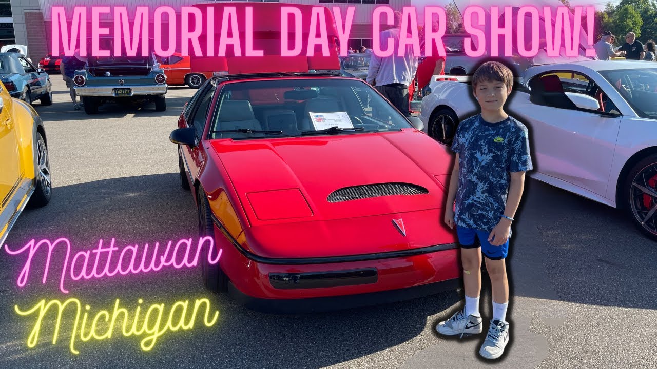 Memorial Day car show in Mattawan, Michigan YouTube