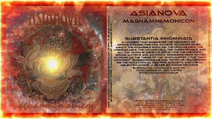 Asianova - Magnamnemonicon (2006) [10"]