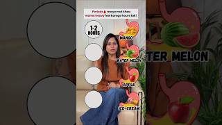 Biggest mistake girls make during Periods🩸#shorts #period #junkfood #youtubeshorts