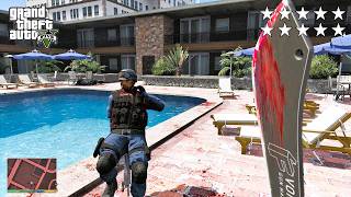 GTA 5 - Trevor's First Person Ten Star  Rampage 