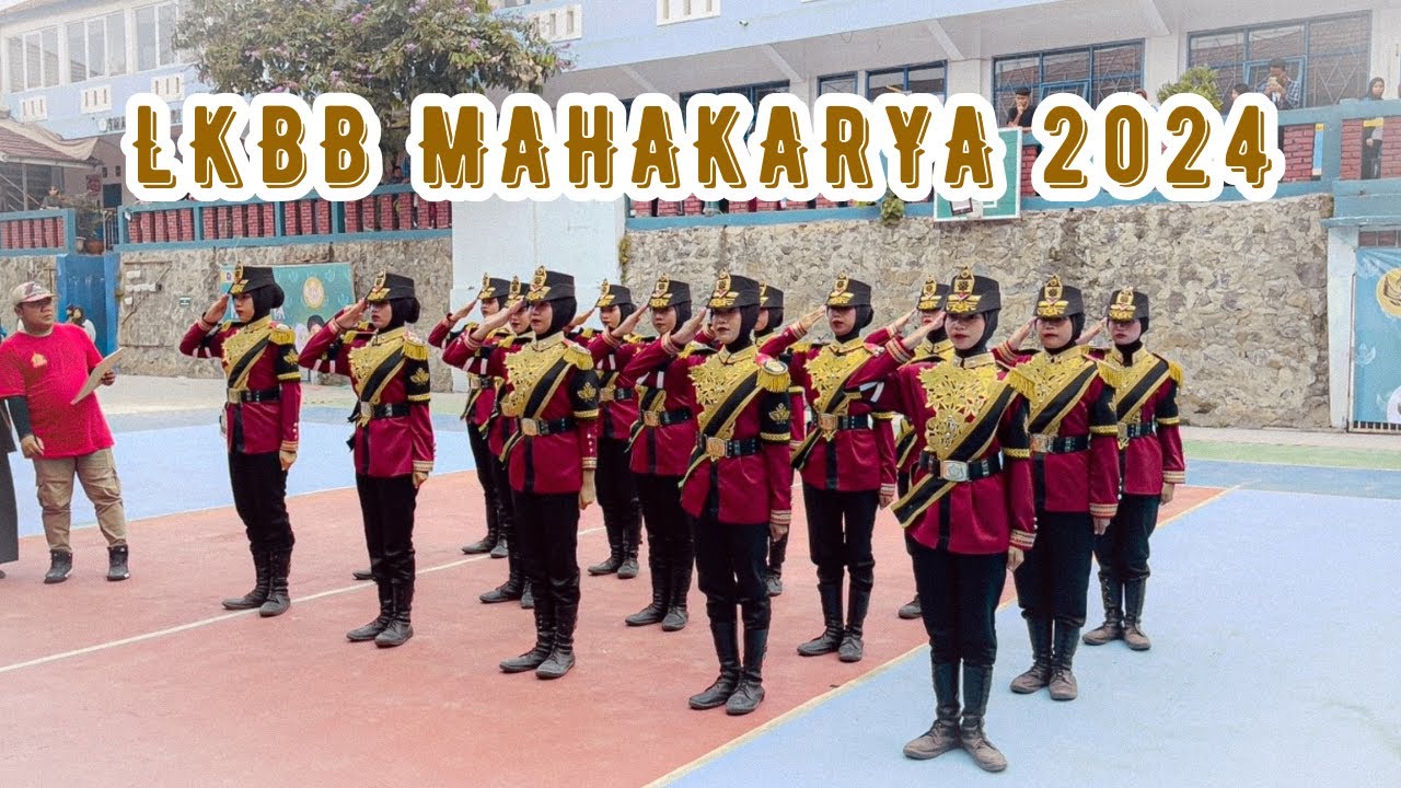 JUARA UTAMA 3 PASKIBRA SMKN 2 INDRAMAYU A LKBB MAHAKARYA YPK KARYA BUDI CILEUNYI