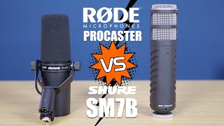 Shure SM7B vs Rode Procaster - Value vs Performance!?