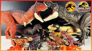 Khủng long bạo chúa T Rex vs Khủng long Sừng bò Carnotaurus