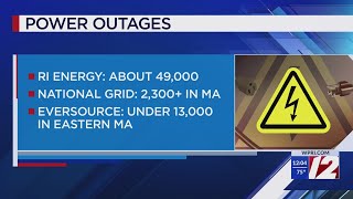 Thousands still without power across southern New England