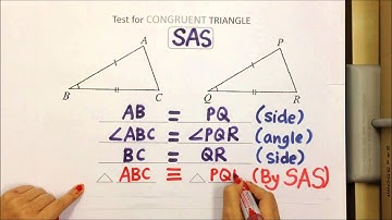2.SAS (Side Angle Side)