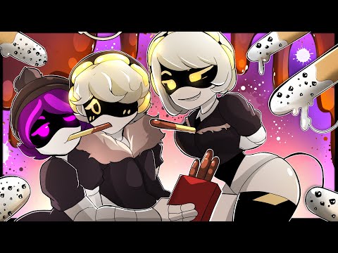 UZI V & N's SMEXY Pocky Challenge (Murder Drones Comic Dub)