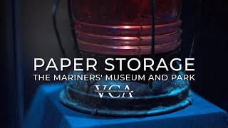 Paper Storage: The Mariners' Museum and Park