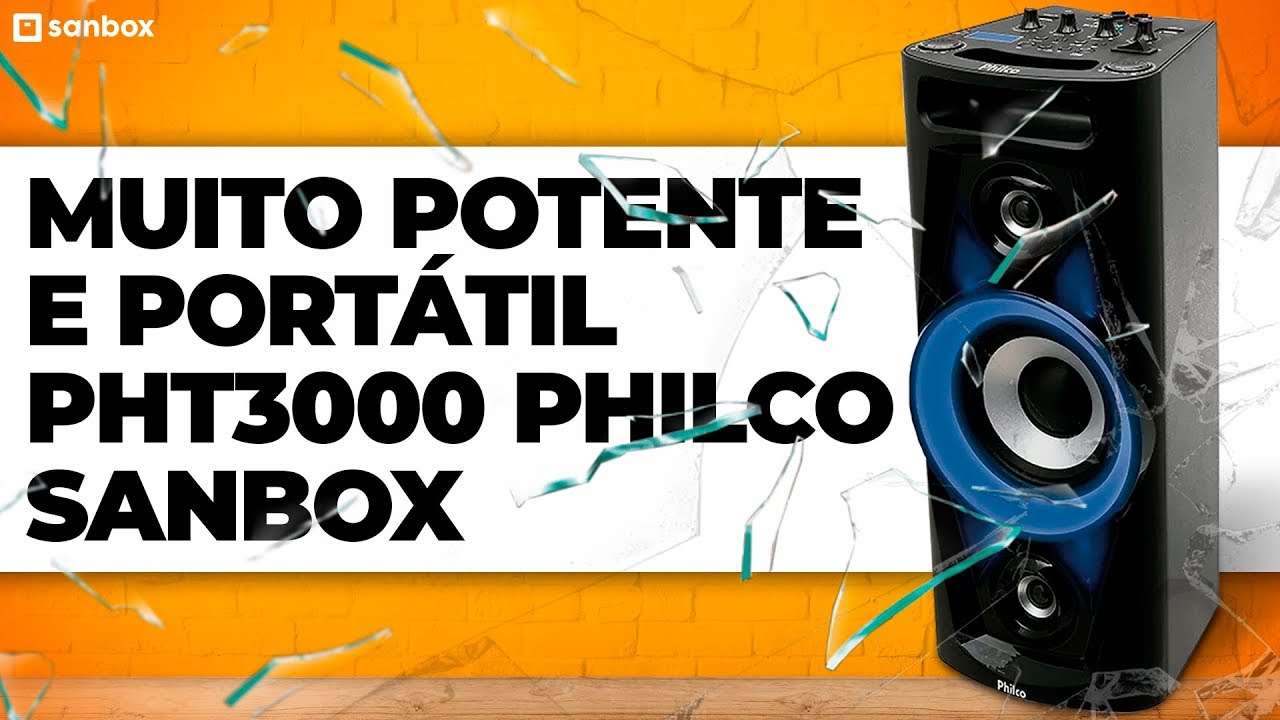 Caixa De Som Speaker Philco Pbs16bt Extreme 20w Rms Caixa Amplificada Aca110 120 Amvox By Amvox Brasil