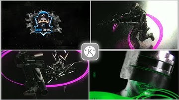 How to make Advanced Gaming intro In KineMaster full tutorial