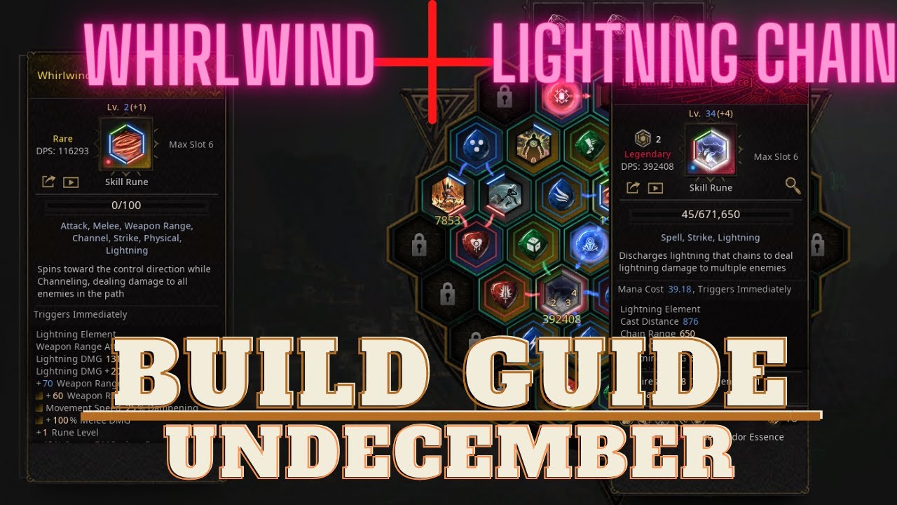 UNDECEMBER Fire Ball + Fire torrent gear /zodiac / Skill Build Guide 