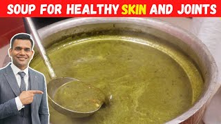 SOUP FOR HEALTHY SKIN AND JOINTS | HOMEMADE MORINGA SOUP RECIPE |