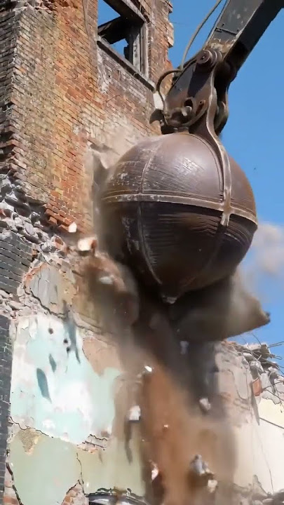 Wrecking Ball OBLITERATION! 💥 Satisfying Demolition