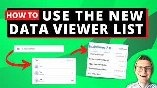 How to Use the Data Viewer List in Thunkable X - 2020 To Do App screenshot 4
