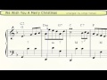 We Wish You A Merry Christmas - Accordion Sheet Music