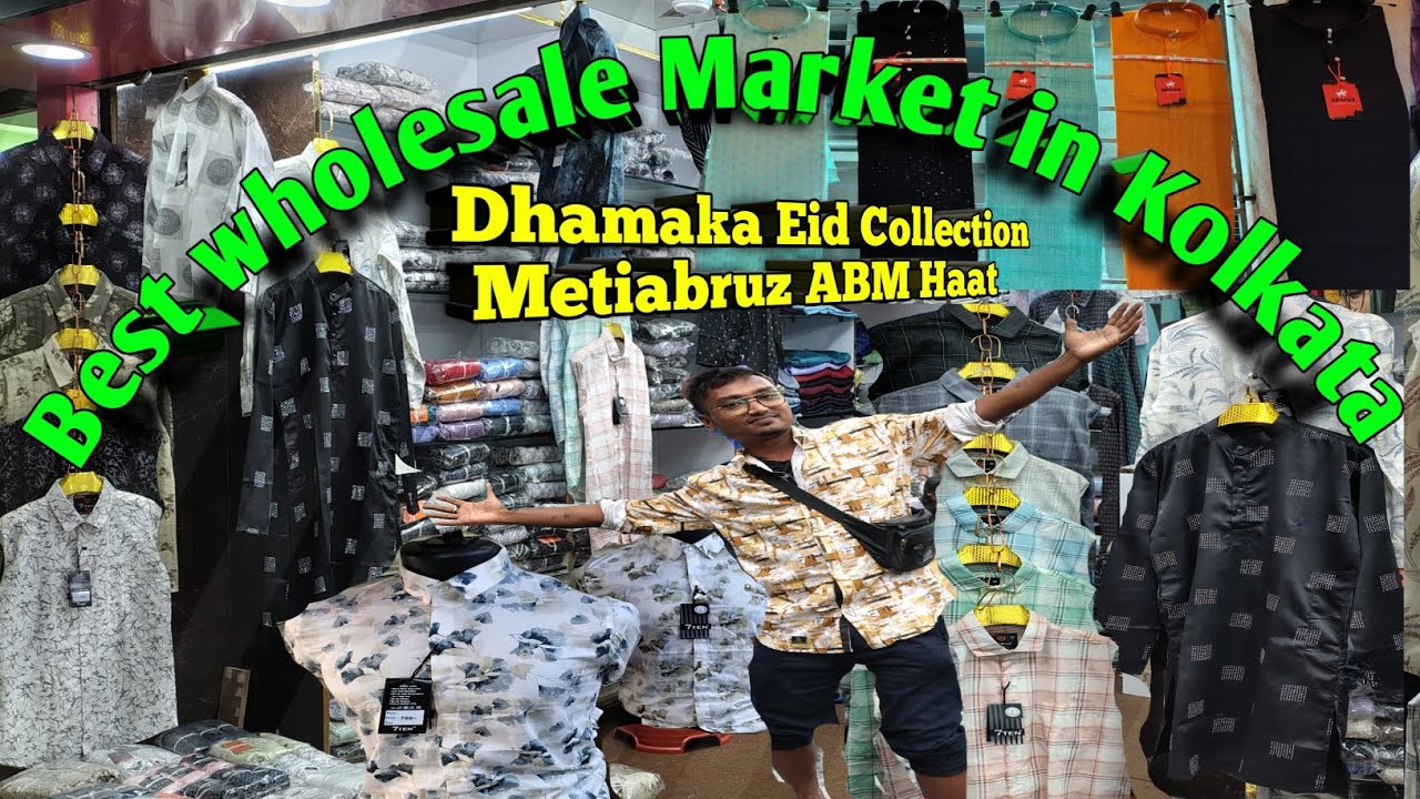 Best Wholesale Market in Kolkata|Metiabruz ABM Haat Eid Collection|Wholesale Market|Marketwala Tubai