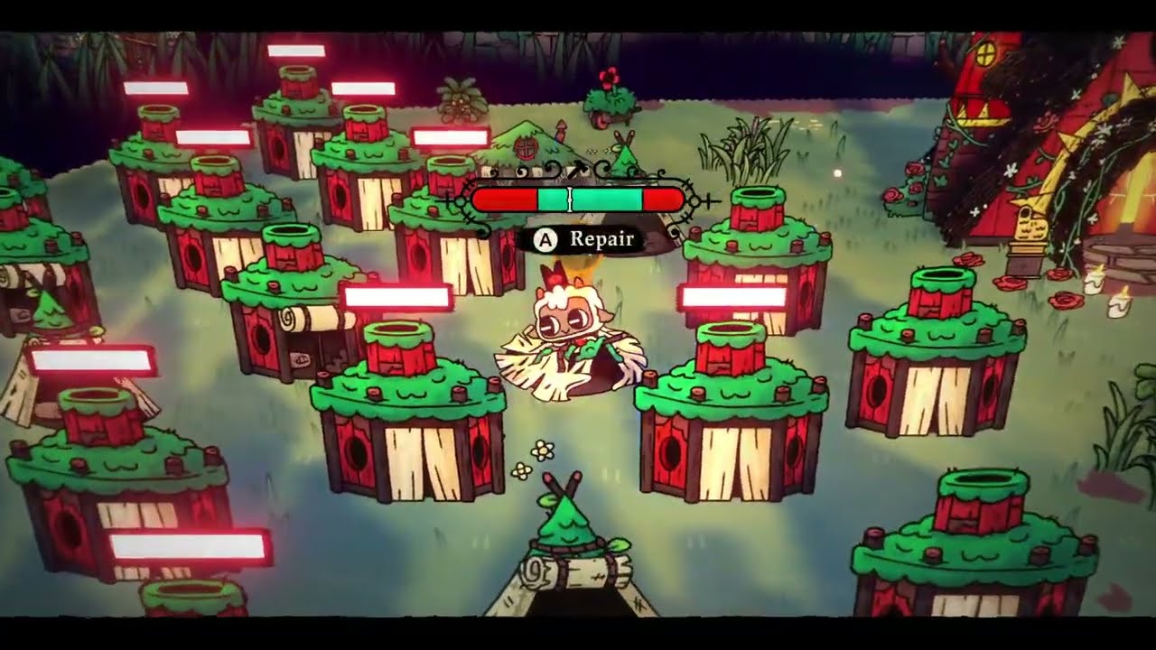 Return to the Elder-Ring-Fight, there is so much to do - Cult of the Lamb Woolhaven update