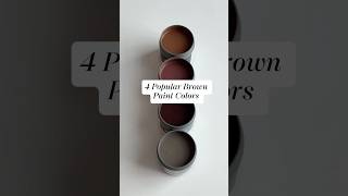 4 Popular Brown Paint Colors from #BenjaminMoore 🤎 4 Popular Brown Paint Colors from #BenjaminMoore 🤎