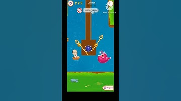 Save Daddy game pull the pin level 38🍄Save pappa game 🌲#Short#Shorts#shortsfeed#funny#entertainment🐎
