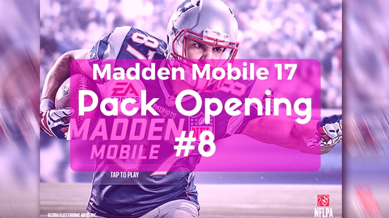 Madden Mobile Pack Opening 8 YouTube