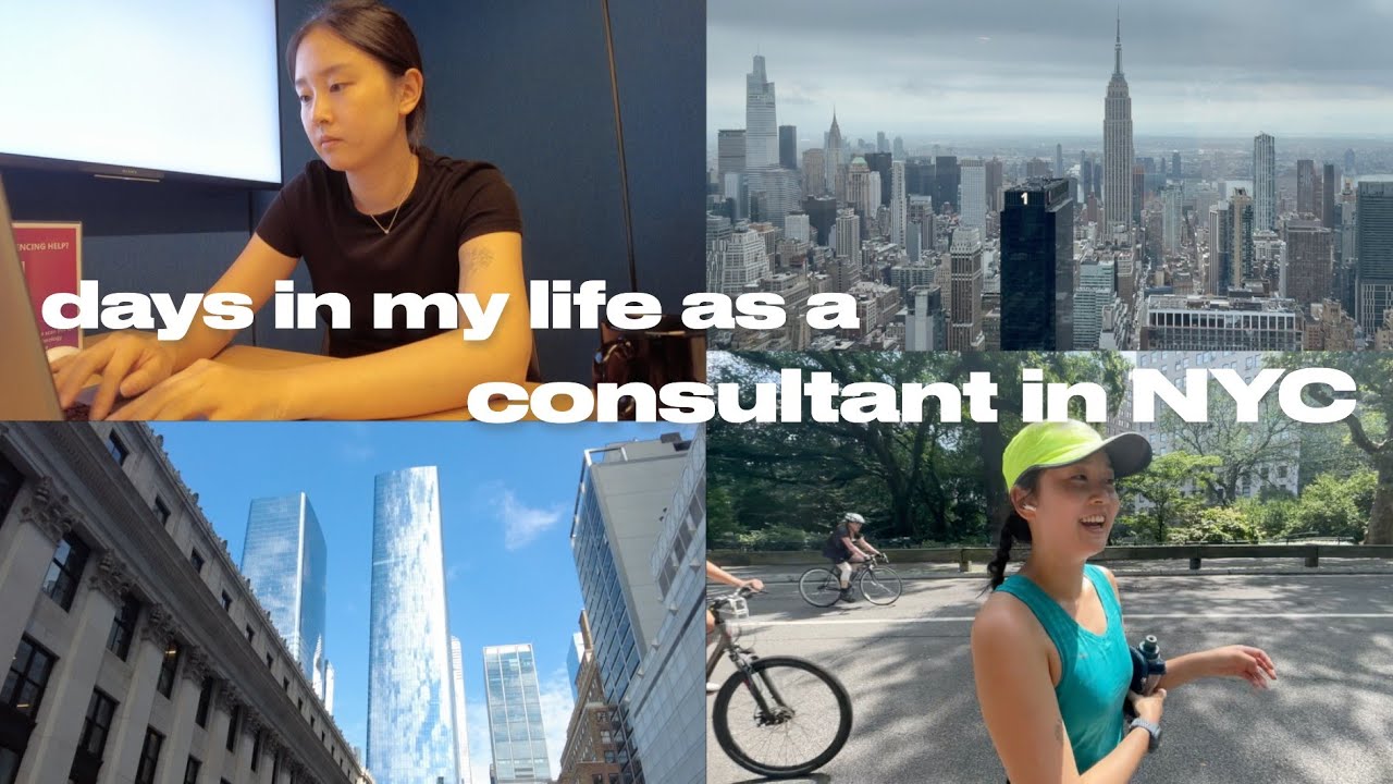 Days in My Life in NYC | work/life balance as a consultant - YouTube