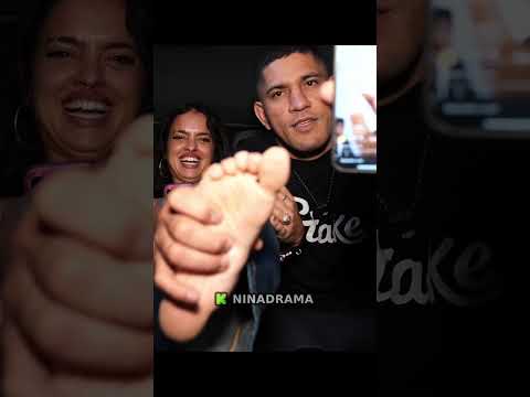 Alex Pereira Shows Nina Drama S Stream Her Foot LMAO Shorts Ufc Mma