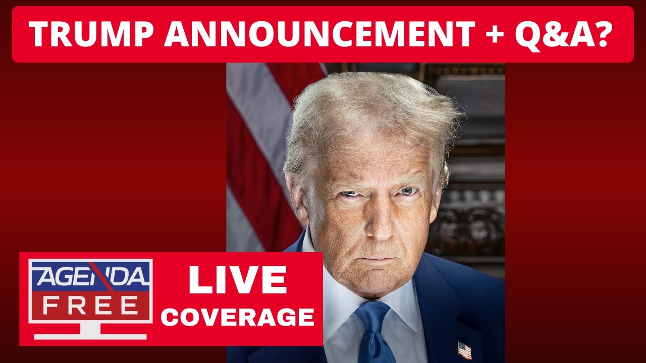 Trump Steel Plant Announcement & Possible Q&A - LIVE Breaking News Coverage