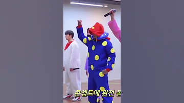 BTS wearing BT21 dress for Anpanman Dance Practice