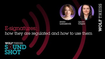 E-signatures: how they are regulated and how to use them