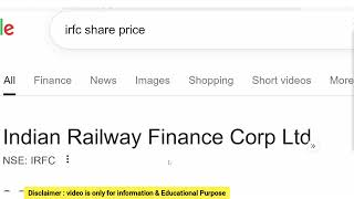 Irfc Share Latest Newsirfc Share Latest News Todayindian Railway Financebullet Train 2027 