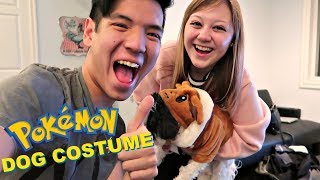 TURNING MY BOYFRIENDS DOG INTO A POKEMON