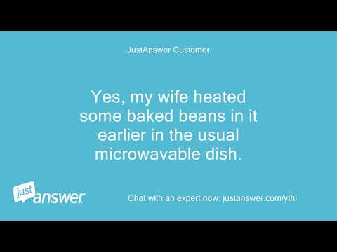 My microwave has started making crackling noises even when