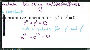 9.2 / 9.3 Differential Equations with Initial Conditions Math 31