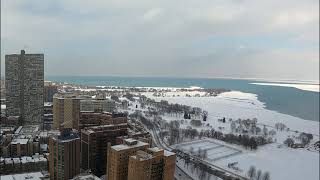 Lake Michigan Ice Time-lapse, Chicago