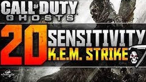 COD: Ghosts 20 Sensitivity Solo K.E.M Strike