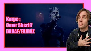 Karpe – Omar Sheriff - BARAF/FAIRUZ (Live from Oslo Spektrum Arena 2022) | FIRST TIME REACTION