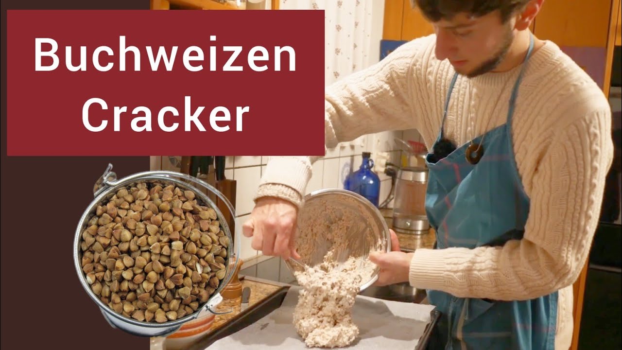 Unverpackt Kochen: Buchweizen Cracker (vegan/glutenfrei)