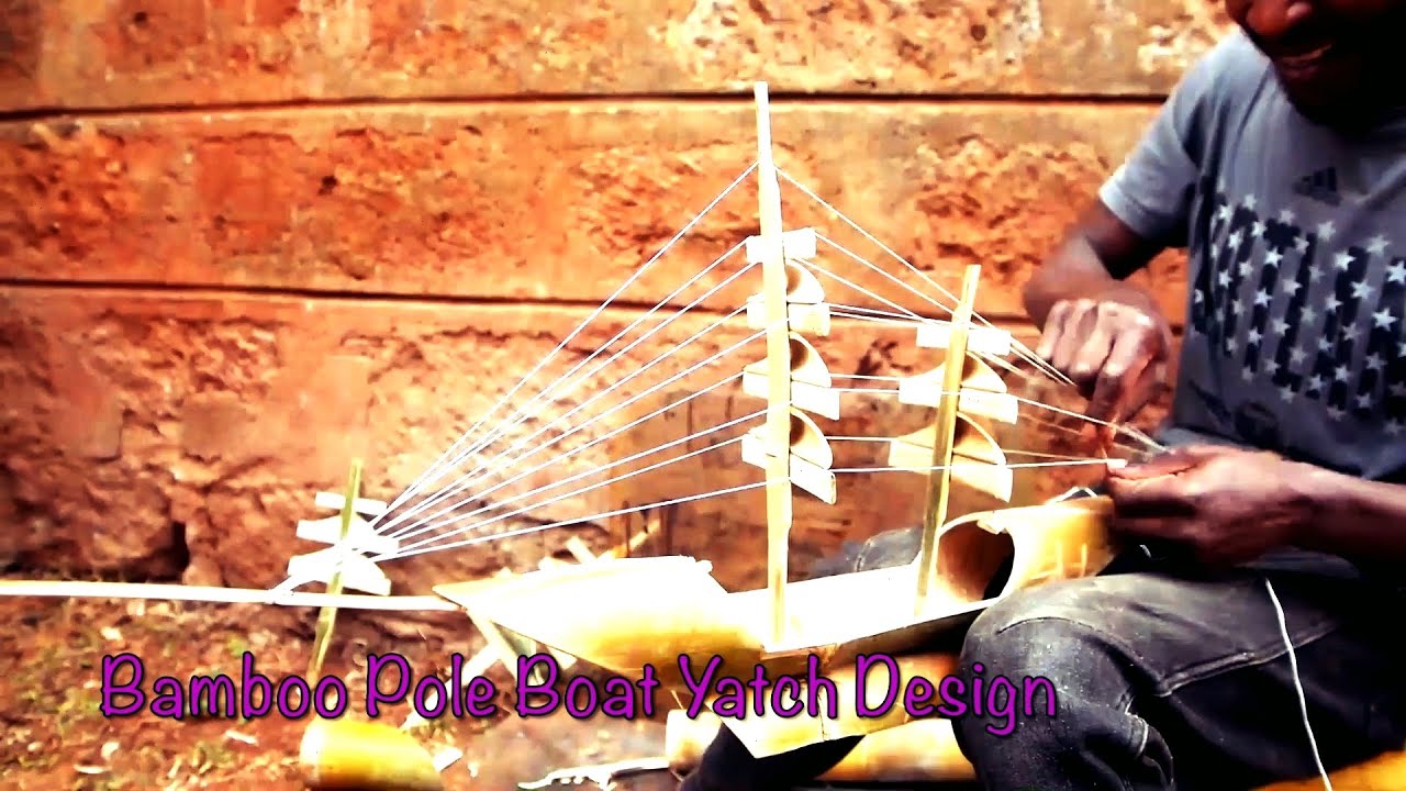 Bamboo Boat Yatch Design