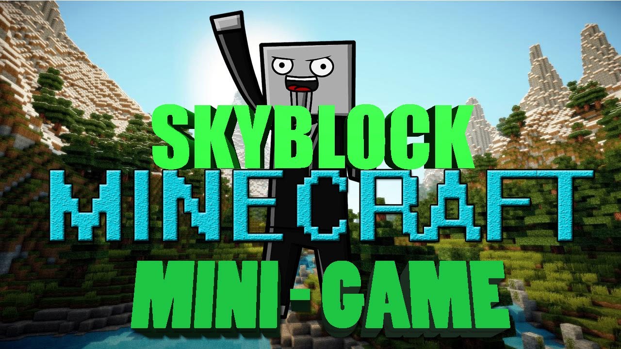 Minecraft SKYBLOCK Mini Game w/ BajanCanadian, MinecraftUniverse & More!!