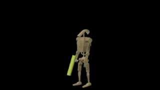 Droid Walk and Anim. Test