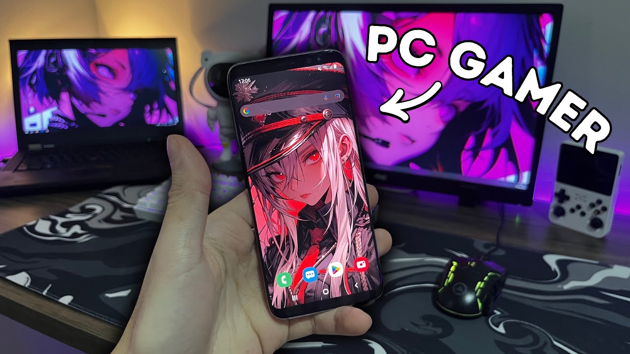 Como transformar um CELULAR em PC GAMER 