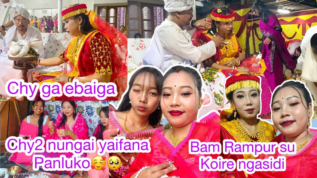 Che g keina katpa g vlog part 2 /Suraj weds Nisha 🫶🏻 chy2 manem gasu video naminare #wedding #vlog